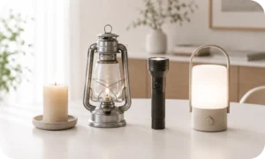 Emergency lighting options for your home during a power cut